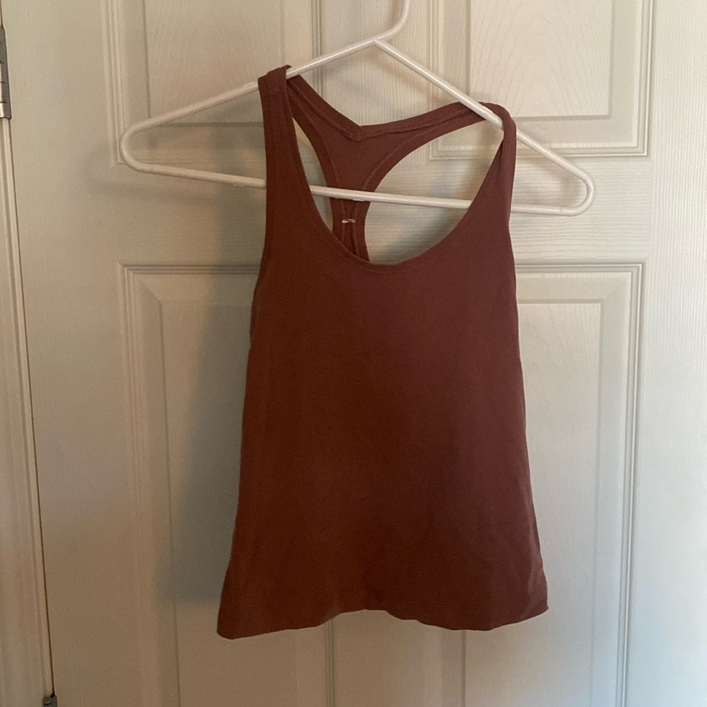 Pink Lululemon Tank Top